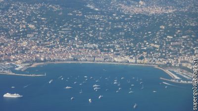 la baie de Cannes